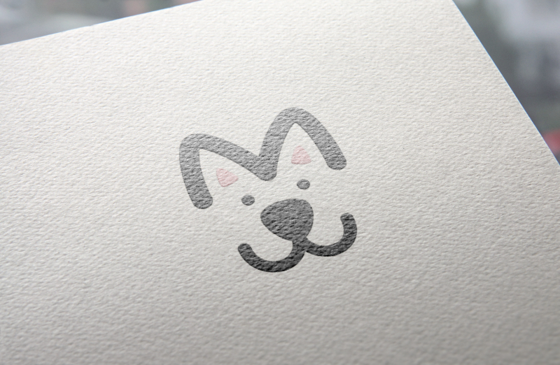 Natural Paper Printed Logo MockUp